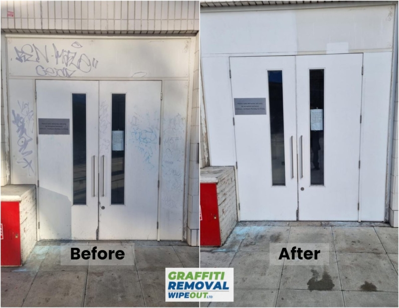 Graffiti removal & cleaning in Hammersmith & West Brompton